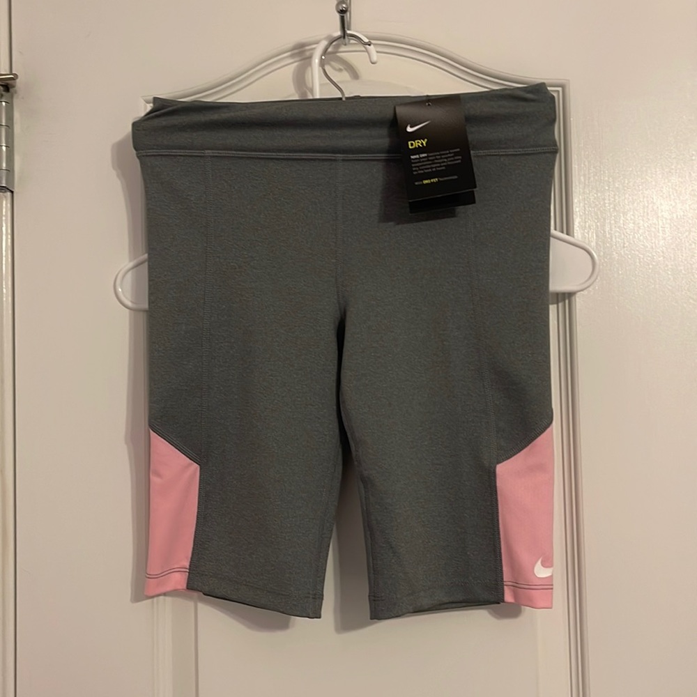 Girls Nike Tight Fit Shorts
